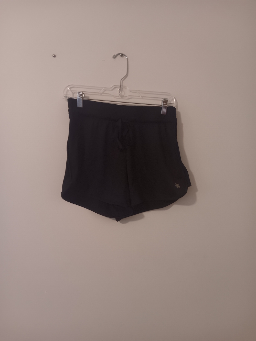 Tek Gear Black Women's DryTek Athletic Drawcord Running Shorts Small Activewear - Picture 2 of 5